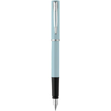 Waterman Paris Allure Fountain Pen, 0.5 mm, Fine Point, Baby Blue Pastel Lacquer, Blue Ink - 2