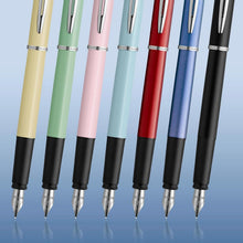 Waterman Paris Allure Fountain Pen, 0.5 mm, Fine Point, Baby Blue Pastel Lacquer, Blue Ink - 4