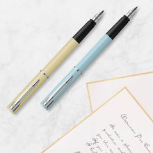 Waterman Paris Allure Fountain Pen, 0.5 mm, Fine Point, Baby Blue Pastel Lacquer, Blue Ink - 6