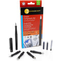 MANUSCRIPT Classic Calligraphy Writing Pen Set - 5 Nib Set for Classic Italic & Everyday Writing Styles - Right Hand - 1