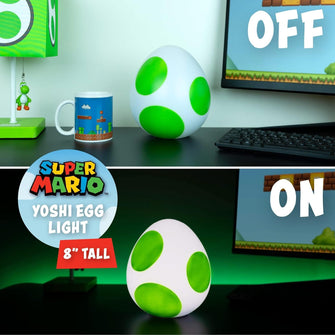 Paladone Yoshi Egg Light, Super Mario Bros Collectible Figure Light - 3