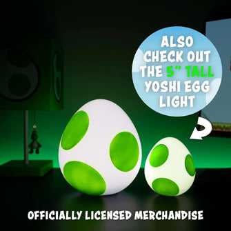 Paladone Yoshi Egg Light, Super Mario Bros Collectible Figure Light - 7