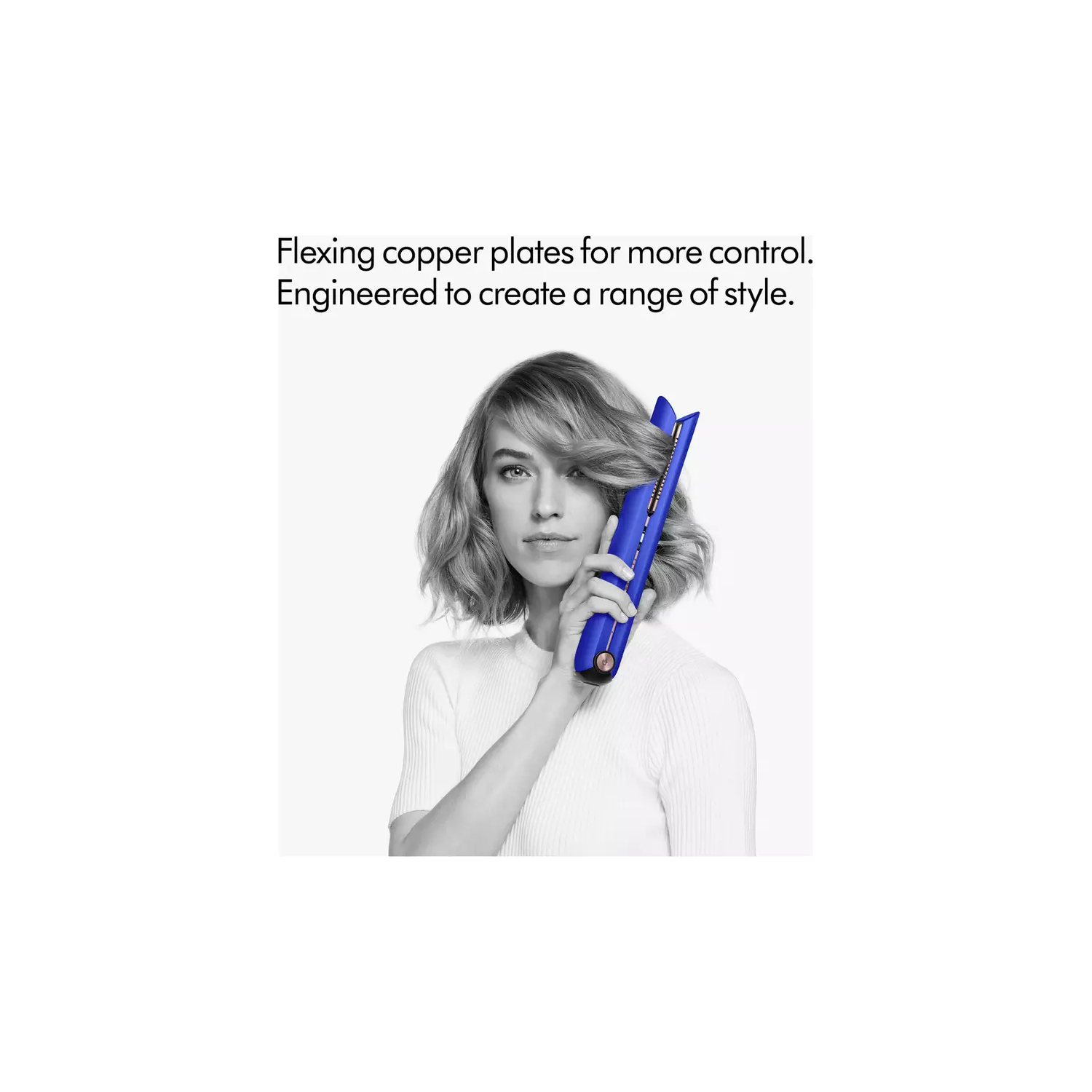 Dyson Corrale Cordless Hair Straightener & Case - Blue/Blush - 9