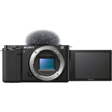 Sony Alpha ZV-E10 Interchangeable Lens Mirrorless Vlog Camera - Body Only - Black - 1