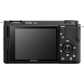 Sony Alpha ZV-E10 Interchangeable Lens Mirrorless Vlog Camera - Body Only - Black - 4