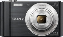 Sony Cyber-SHOT DSC-W810, Compact Camera with 6x Optical Zoom, 20.1 Mega Pixels - Black - 1