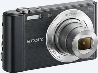 Sony Cyber-SHOT DSC-W810, Compact Camera with 6x Optical Zoom, 20.1 Mega Pixels - Black - 3