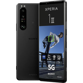 Sony Xperia 1 III - 6.5" 4K HDR OLED Display - 120Hz Refresh Rate - 12GB RAM - 256GB Storage - Black - 1