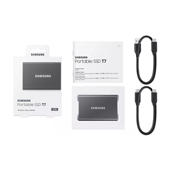 Samsung T7 USB 3.2 Gen 2 2TB Portable SSD - 2
