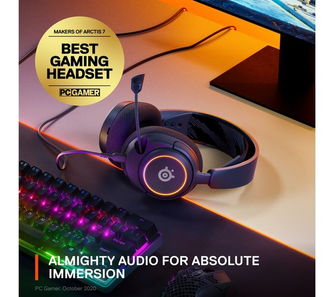 SteelSeries Arctis Nova 3 7.1 Gaming Headset - Black - 4