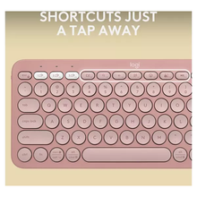 LOGITECH Pebble Keys 2 K380S Wireless Keyboard - Pink - 3