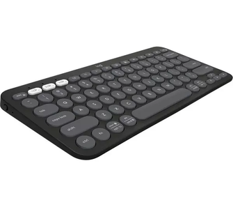 LOGITECH Pebble Keys 2 K380S Wireless Keyboard - Black - 1
