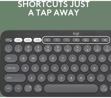 LOGITECH Pebble Keys 2 K380S Wireless Keyboard - Black - 3
