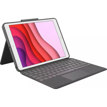 LOGITECH Combo Touch iPad 10.2" Keyboard Folio Case - Grey - 1