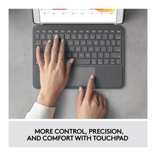 LOGITECH Combo Touch iPad 10.2" Keyboard Folio Case - Grey - 2