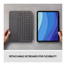 LOGITECH Combo Touch iPad Pro 11" Keyboard Folio Case - Grey (Like New) - 6