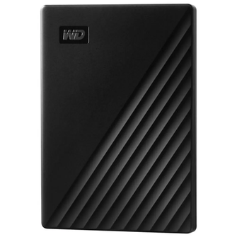 WD 5TB My Passport Portable HDD USB 3.0 with software for device management, backup and password protection, Works with PC, Xbox and Playstation, Black - 1