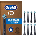 Oral-B iO Ultimate Clean Electric Toothbrush Head, Pack of 8, Black - 1