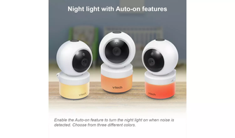 VTech Digital Baby Monitor 5in Colour Screen with Ceiling Projection - 7