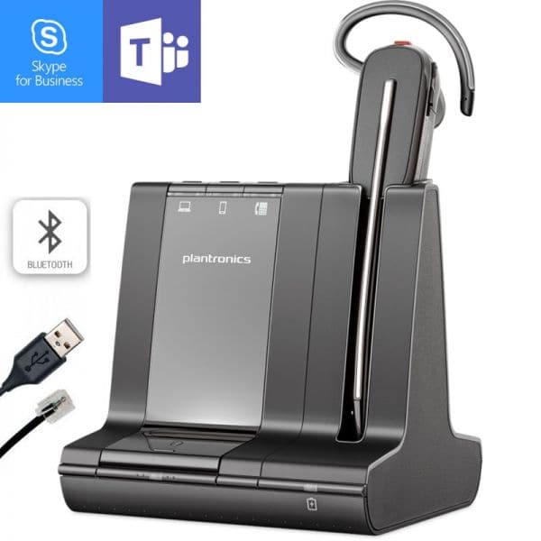 Plantronics Savi 8240-M (Poly) CDM USB-A | Office Convertible Wireless Headset | DECT, EMEA - 6