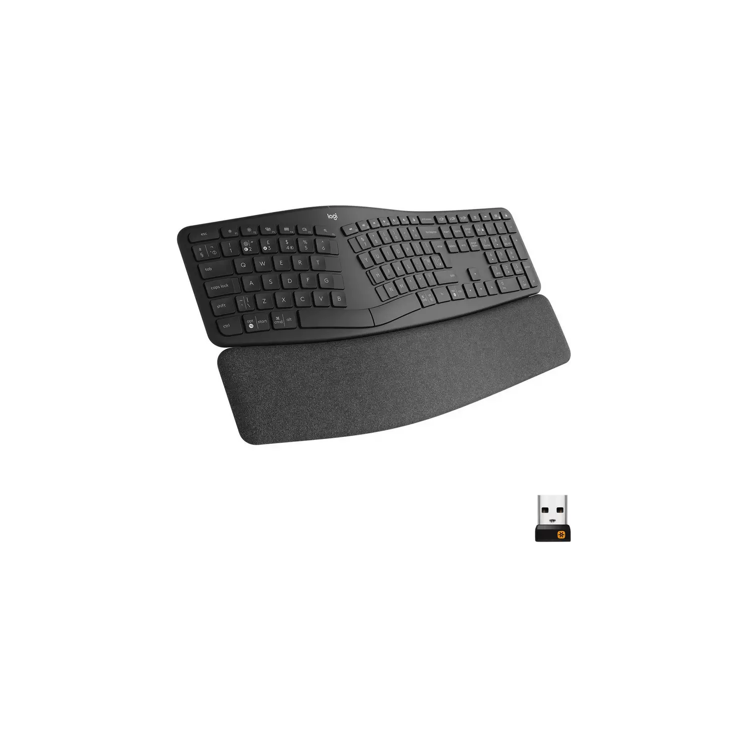 Logitech ERGO K860 Wireless Ergonomic Keyboard - Grey - 7