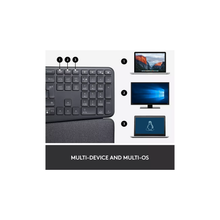 Logitech ERGO K860 Wireless Ergonomic Keyboard - Grey - 5