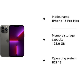 Apple iPhone 13 Pro Max 128GB - Graphite - 6