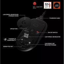Logitech G PRO Wireless Gaming Mouse - Black - 5