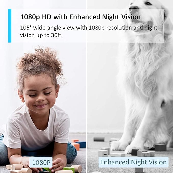 Tapo Mini Smart Security Camera, Indoor CCTV, Works with Alexa&Google Home, No Hub Required, 1080p, 2-Way Audio, Night Vision, SD Storage, Device Sharing (TC60) - 3