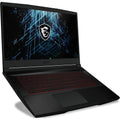 MSI GF63 Thin Gaming Laptop 11UC, Intel i5-11400H, 15.6" Full HD 144Hz Panel, Nvidia GeForce RTX3050, 8GB, 512GB PCIe SSD, Windows 11 - Black - 2