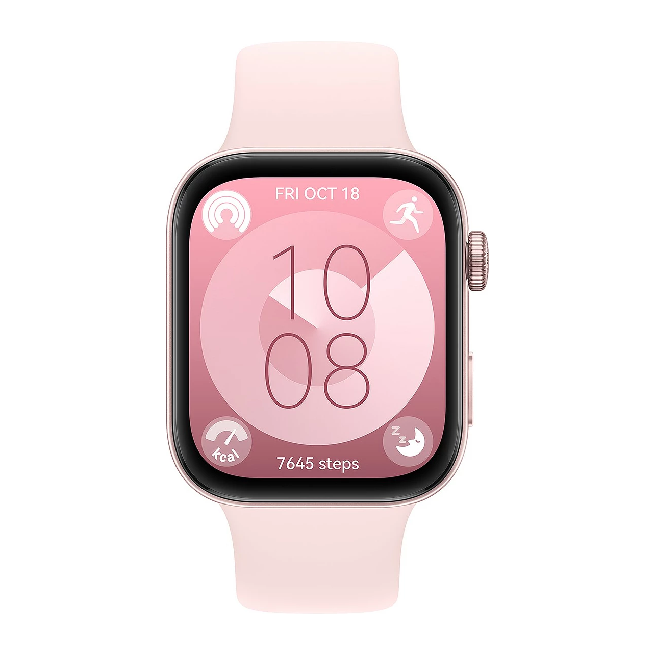 HUAWEI Watch Fit 3 - Pink, Fluoroelastomer Strap - 1
