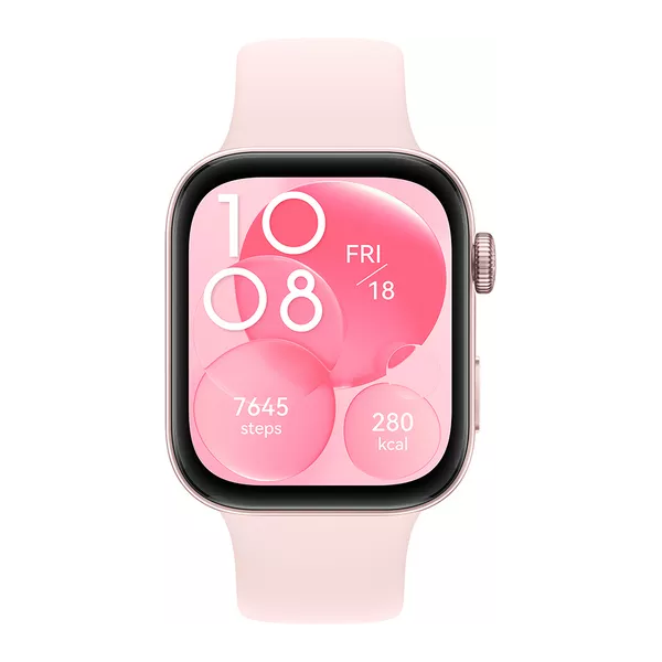 HUAWEI Watch Fit 3 - Pink, Fluoroelastomer Strap - 2