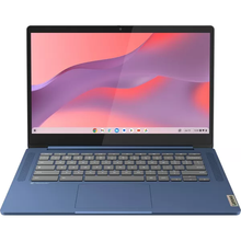 Lenovo IdeaPad Slim 3 Chromebook 14 Inch FHD Laptop - (MediaTek Kompanio 520, 8GB RAM, 128GB eMMC, ChromeOS) - Abyss Blue - 1