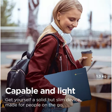 Lenovo IdeaPad Slim 3 Chromebook 14 Inch FHD Laptop - (MediaTek Kompanio 520, 8GB RAM, 128GB eMMC, ChromeOS) - Abyss Blue - 3