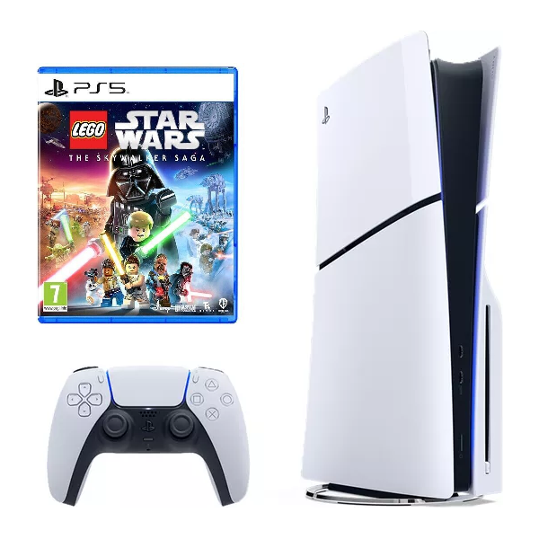 PlayStation 5 Model Group Slim Console Lego Star Wars The Skywalker Saga Game DVD Included