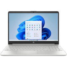 HP Laptop PC 15s-fq0028na - Intel Pentium Silver N5030 Processor - 4GB RAM - 128GB SSD - 15.6 inch HD display - Windows 11 Home - Natural Silver - 1