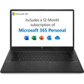 HP 17.3” Full HD Laptop PC 17-cn0041sa, Intel Pentium Gold, 4 GB RAM, 128 GB SSD, Windows 11 in S Mode, with Microsoft 365 Personal 12 Months Included - 2