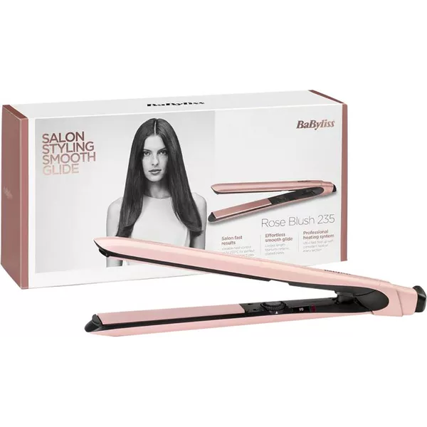 BABYLISS Rose Blush 235 Hair Straightener - Pink - 1