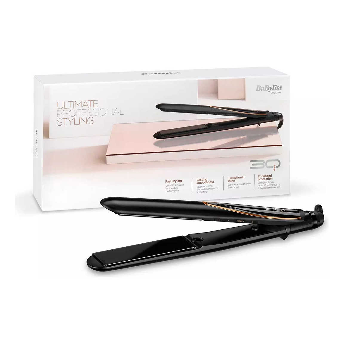 BaByliss 3Q Hair Straightener - 2
