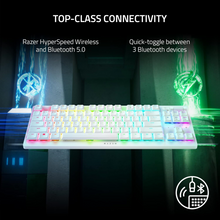RAZER DeathStalker V2 Pro Tenkeyless Wireless Optical Gaming Keyboard White Edition - Linear (Red Switches) US Layout - 2