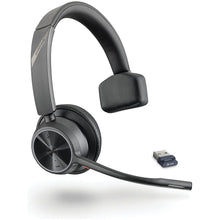 Poly Voyager 4310 UC Wireless Headset - Single-Ear Bluetooth Headset w/Noise-Canceling Boom Mic - Long Battery Life - Connect to PC/Mac/Mobile via Bluetooth - Works w/Teams, Zoom & More, Plantronics - 1