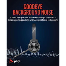 Poly Voyager 4310 UC Wireless Headset - Single-Ear Bluetooth Headset w/Noise-Canceling Boom Mic - Long Battery Life - Connect to PC/Mac/Mobile via Bluetooth - Works w/Teams, Zoom & More, Plantronics - 3
