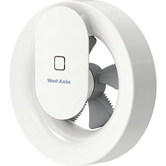 Vent-Axia Svara 409802 Lo-Carbon App Controlled Extraction Fan, White - 1