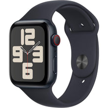 Apple Watch SE (2nd Gen, 2023) [GPS + Cellular 44mm] Smartwatch with Midnight Aluminium Case with Midnight Sport Band  - 1