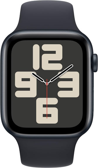 Apple Watch SE (2nd Gen, 2023) [GPS + Cellular 44mm] Smartwatch with Midnight Aluminium Case with Midnight Sport Band  - 2