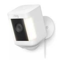 RING Spotlight Cam Plus Plug-In Full HD 1080p WiFi Security Camera - White - 1