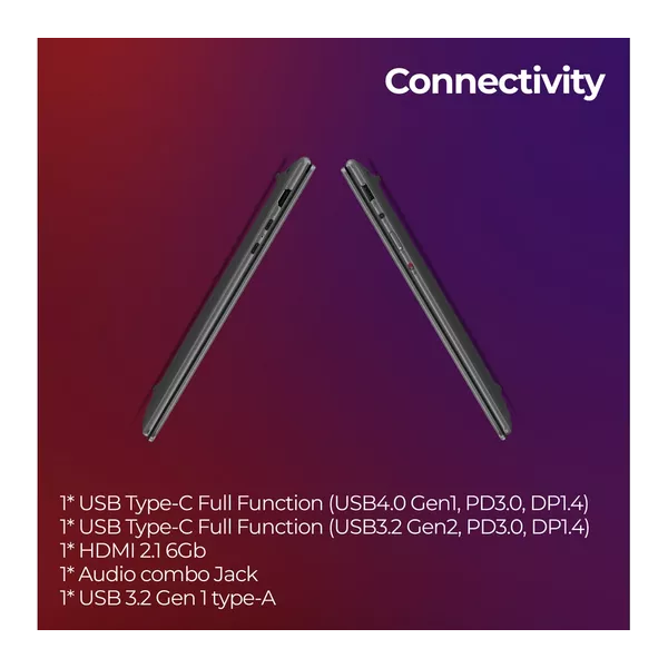 LENOVO Yoga Pro 7 14.5" Laptop - Intel® Core™ i7, 512 GB SSD, Storm Grey - 7