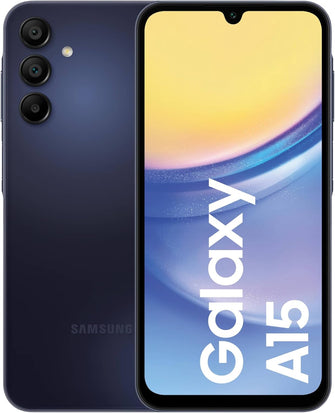 Samsung Galaxy A15 128GB Storage, 4GB RAM Mobile Phone - Blue Black, Unlocked (International Model) - 1