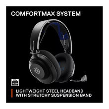 STEELSERIES Arctis Nova 4P Wireless 7.1 Gaming Headset - Black - 6