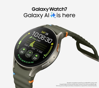 SAMSUNG Galaxy Watch7 LTE with Bixby - Green, 40 mm - 3